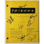 Friends” Script Signed By Full Cast & Guest Star Sean Penn w/ 2002 Emmy Awards Ticket & Mint 9 Autos (PSA/DNA LOA)