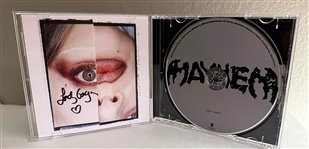 Lady Gaga Signed NEW Mayhem Album CD Insert (Third Party Guaranteed)    
