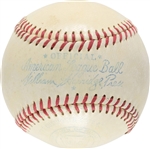 Tris Speaker ULTRA-RARE Single Signed OAL Baseball (JSA)