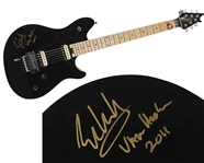 Eddie Van Halen Signed Black EVH Wolfgang Special Electric Guitar (JSA)