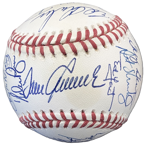1969 World Series Champion New York "Miracle Mets" Team Signed Baseball w/ 29 Signatures! (JSA)