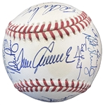 1969 World Series Champion New York Miracle Mets Team Signed Baseball w/ 29 Signatures! (JSA)