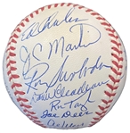 1969 World Series Champion New York Miracle Mets Team Signed Baseball w/ 29 Signatures! (JSA)