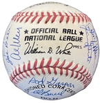 1969 World Series Champion New York Miracle Mets Team Signed Baseball w/ 29 Signatures! (JSA)