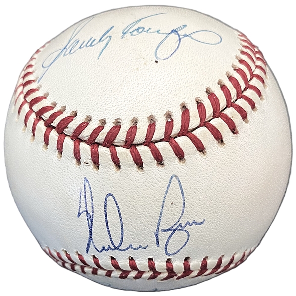 No Hitters: Sandy Koufax, Nolan Ryan & Bob Feller Signed OAL Baseball (Third Party Guaranteed)