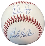 No Hitters: Sandy Koufax, Nolan Ryan & Bob Feller Signed OAL Baseball (Third Party Guaranteed)