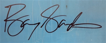 Barry Sanders Signed Pontiac Silverdome Seatback (Schwartz)