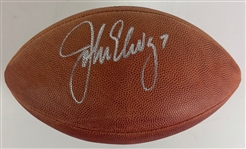 John Elway Signed Wilson NFL Football (Beckett/BAS)