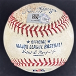 Shohei Ohtani Signed & Game Used OML Baseball from 9-10-2021 Game vs. Astros (MLB Holo)(PSA/DNA LOA)