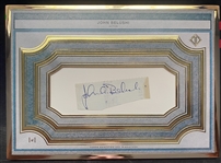 2018 Topps Transcendent 1/1 Gold Framed John Belushi Signature Trading Card w/ Near-Mint Autograph! (Third Party Guaranteed)