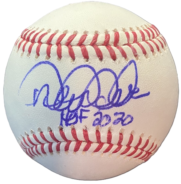 Derek Jeter Boldly Signed & "HOF 2020" Inscribed OML Baseball (MLB)