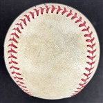 Aaron Judge Game Used & Signed OML Baseball :: 4-22-2022 CLE vs NYY :: Judge 2 HR Game! (Record-Setting HR Season)(MLB Holo)(PSA/DNA)(Fanatics)
