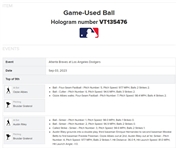 Ozzie Albies & Austin Riley Dual Signed & 2023 Game Used OML Baseball (PSA/DNA Sticker & MLB Hologram)