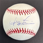 Hideki Matsui Signed OML Baseball (JSA)