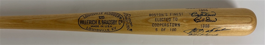 Ted Williams, Bob Doerr, & Carl Yastrezemski Signed Ltd. Ed. Louisville Slugger Bat (Beckett/BAS)