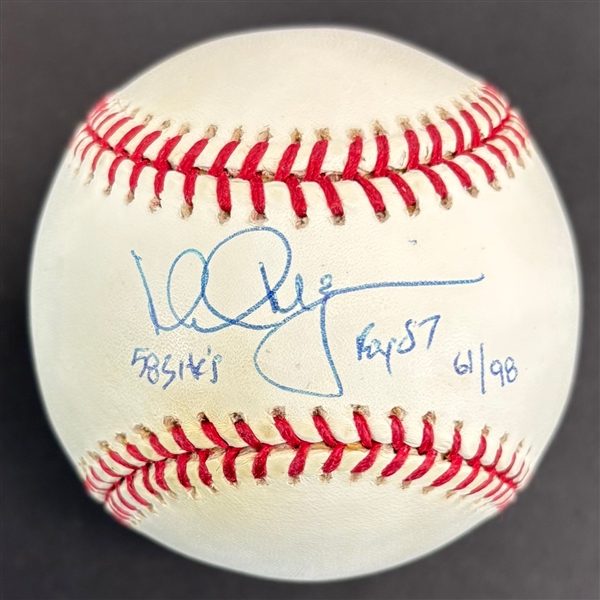 Mark McGwire Signed Ltd. Ed. OML Baseball (Beckett/BAS)(MLB)