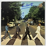 The Beatles: Paul McCartney & Ringo Starr Dual Signed Abbey Road Record Album (Beckett/BAS LOA)
