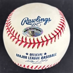 Alex Rodriguez Signed & MLB Debut Inscribed OML Baseball (Rodriguez Holo)