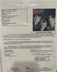 The Police: Multi-Signed Outlandos d'Amour Album Cover (3 Sigs)(JSA LOA)(Ulrich Collection)