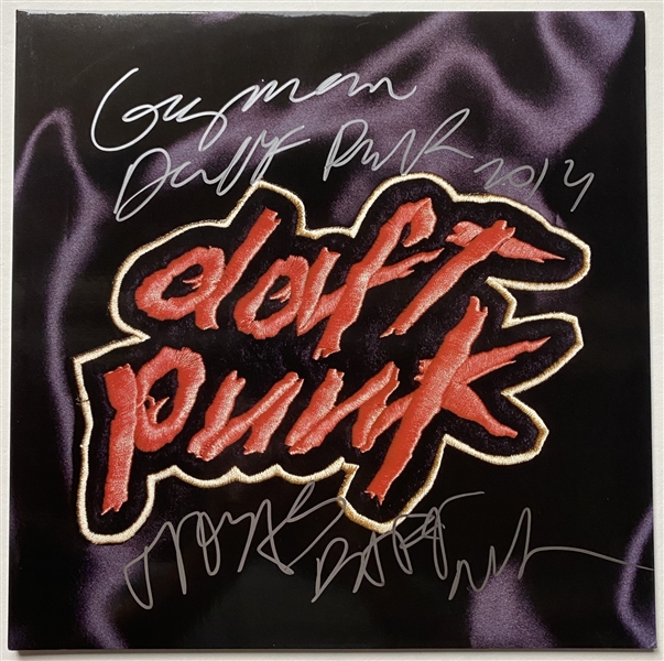 Daft Punk In-Person Group Signed “Homework” (2 Sigs) (JSA LOA)(Ulrich Collection)