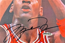 Michael Jordan Near-Mint Signed Beckett Magazine #1 - A Hobby Staple! (Upper Deck/UDA)