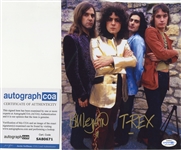 T.Rex: Bill Legend Lot (4) Signed 8” x 10” Photos (ACOA Authentication)