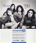 T.Rex: Bill Legend Lot (4) Signed 8” x 10” Photos (ACOA Authentication)