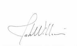 Star Wars: John Williams Signed 3" x 5" Index Card (Third Party Guaranteed)