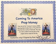 Coming to America (1988) Prop Money from Film