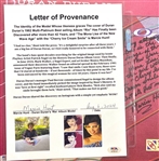 Duran Duran: Album Model Marcie Hunt Signed Rio Album Cover (Letter of Provenance)(PSA/DNA)