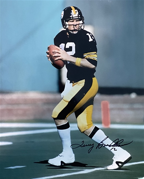 Terry Bradshaw Signed 8" x 10" Color Steelers Photograph (Third Party Guaranteed)