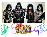 KISS End of the Road World Tour VIP ONLY Signed 8x10 Photo! (Third Party Guaranteed)