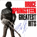 Bruce Springsteen Signed Greatest Hits Album Cover (Beckett/BAS LOA)(Grad Collection)