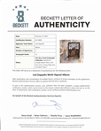 Led Zeppelin Multi-Signed Zeppelin IV Album Cover (3 Sigs)(Beckett/BAS LOA)(Grad Collection)