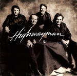 The Highwayman: Johnny Cash & Waylon Jennings Signed Album Flat (Beckett/BAS LOA)(Grad Collection)