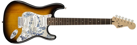 Eric Clapton, B.B. King, Buddy Guy + (7) Signed Blues Legends SRV Concert Guitar (10 Sigs)(Third Party Guaranteed)