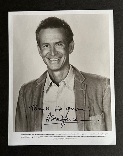 Anthony Perkins Signed 8x10 Promo Photo with Inscription “Thanks for Aspiring”  (Third Party Guarantee)
