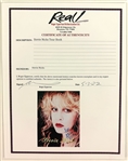 Stevie Nicks Signed 1994 Street Angel World Tour Book (Epperson/REAL)