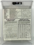 Def Leppard Group-Signed Album Page – Original Lineup Including Steve Clark (Mint 9) (Encapsulated) (PSA/DNA)