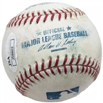Kris Bryant Signed & 2013 1st Rd Pick Inscribed Game Used OML Baseball (JSA) 