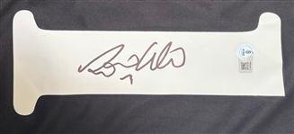 Ronaldo Nazario Signed Black Madrid Jersey (Beckett/BAS)