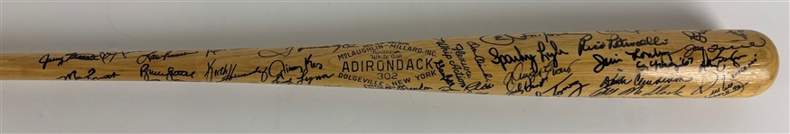 Baseball Greats Heavily Signed Bat w/ 73 Signatures! (Beckett/BAS LOA)