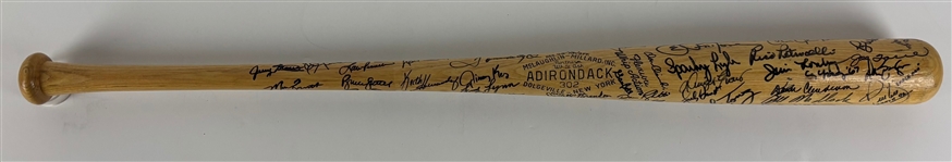 Baseball Greats Heavily Signed Bat w/ 73 Signatures! (Beckett/BAS LOA)