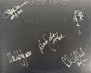 AC/DC Group-Signed Back in Black Album – Autographed by Angus Young, Brian Johnson, Phil Rudd, Cliff Williams & Malcolm Young (PSA/DNA & Epperson/REAL)