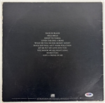 AC/DC Group-Signed Back in Black Album – Autographed by Angus Young, Brian Johnson, Phil Rudd, Cliff Williams & Malcolm Young (PSA/DNA & Epperson/REAL)