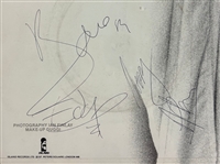 U2 Group Signed New Years Day 7-Inch Single (Epperson/REAL LOA)