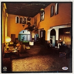 The Eagles Group-Signed Hotel California Album Cover – Signed by Joe Walsh, Don Henley, Glenn Frey, Don Felder & Randy Meisner – (Beckett/BAS & PSA/DNA)