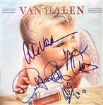 Van Halen Group-Signed 1984 Album – Signed by David Lee Roth, Eddie Van Halen, Alex Van Halen & Michael Anthony – Dual Authentication by (Beckett/BAS & Epperson/RAL)