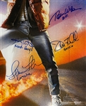 Back to the Future II Cast Signed Poster w/ Lloyd, Fox & More! (Beckett/BAS LOA)