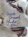 Linda Blair Signed The Exorcist Mask & Custom Display Stand (ACOA Witness)	
